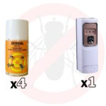 Ecosol spray για μύγες 250ml πακέτο 4τμχ+ Ηλεκτρονική Συσκευή Ψεκασμού